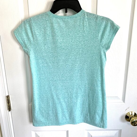 Crazy 8 Children's Place Grils T-shirts Blue Green Size 14 Unicorn Short Sleeves - Picture 11 of 16